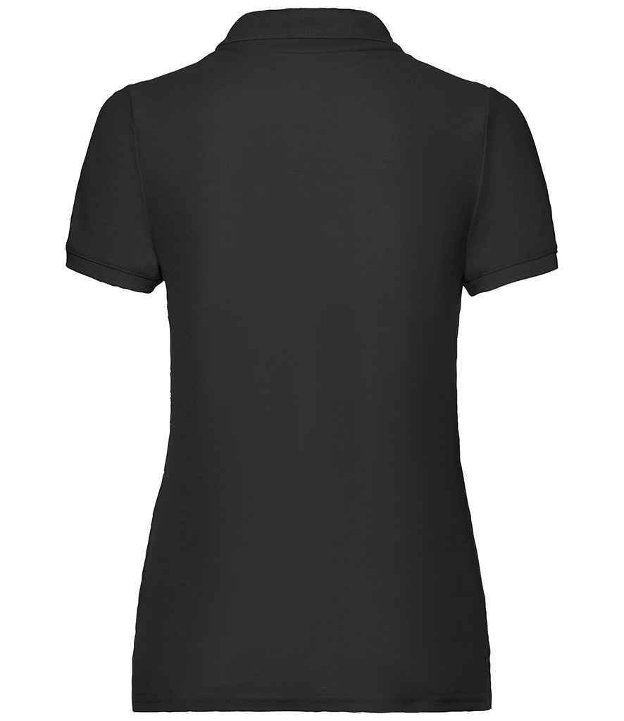 Fruit of the Loom Lady Fit Piqué Polo Shirt – Classic Comfort and Style for Women