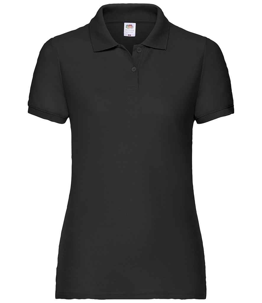 Fruit of the Loom Lady Fit Piqué Polo Shirt – Classic Comfort and Style for Women