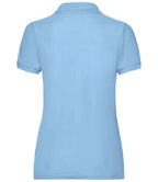 Fruit of the Loom Lady Fit Piqué Polo Shirt – Classic Comfort and Style for Women