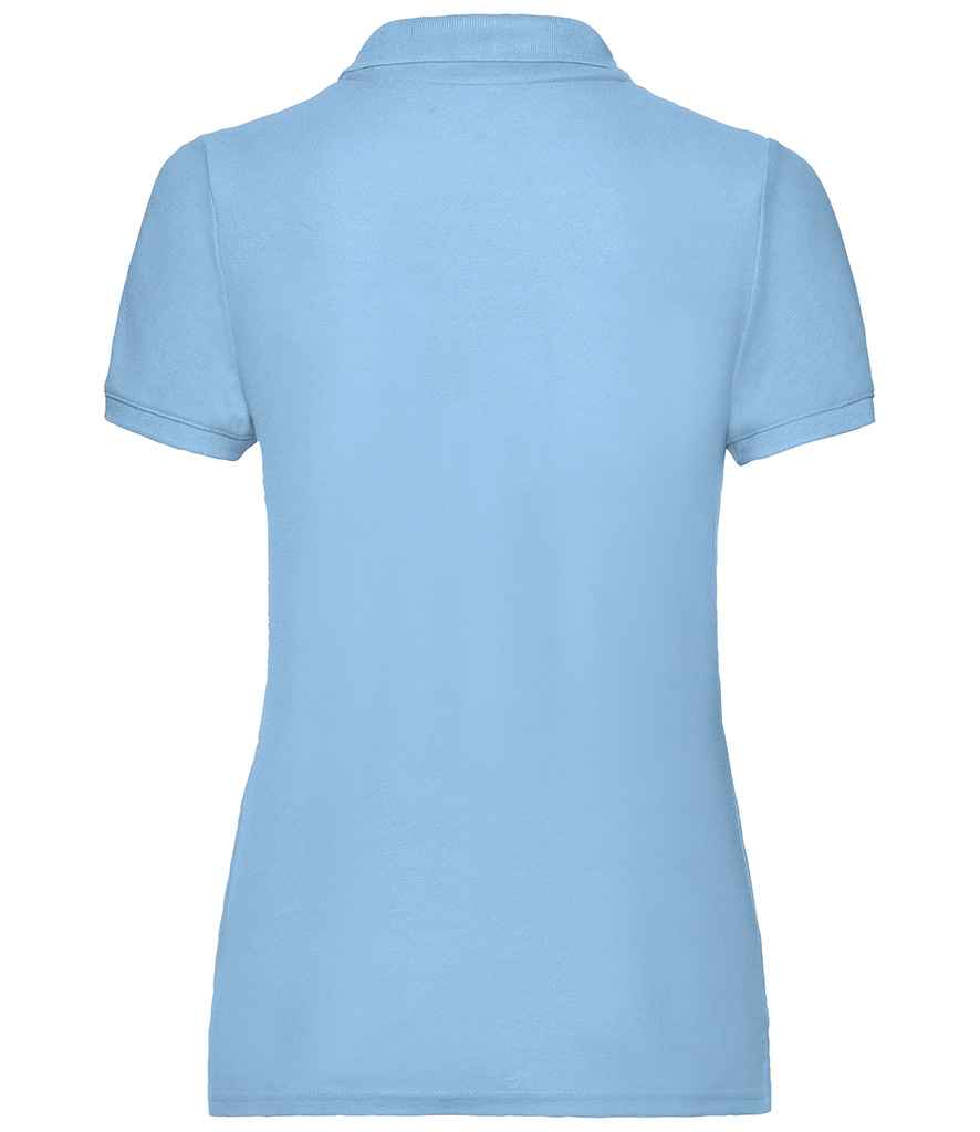 Fruit of the Loom Lady Fit Piqué Polo Shirt – Classic Comfort and Style for Women