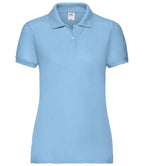 Fruit of the Loom Lady Fit Piqué Polo Shirt – Classic Comfort and Style for Women