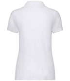 Fruit of the Loom Lady Fit Piqué Polo Shirt – Classic Comfort and Style for Women