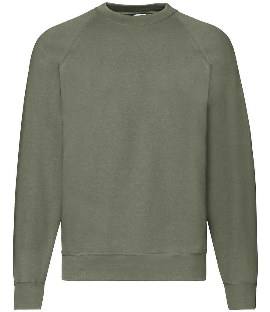 Fruit of the Loom Classic Raglan Sweatshirt - Comfortable and Stylish Everyday Wear