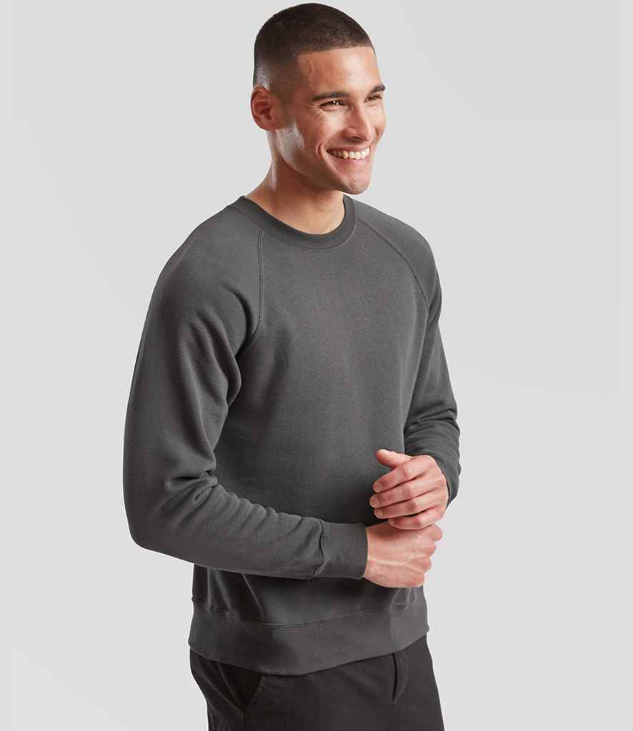 Fruit of the Loom Classic Raglan Sweatshirt - Comfortable and Stylish Everyday Wear