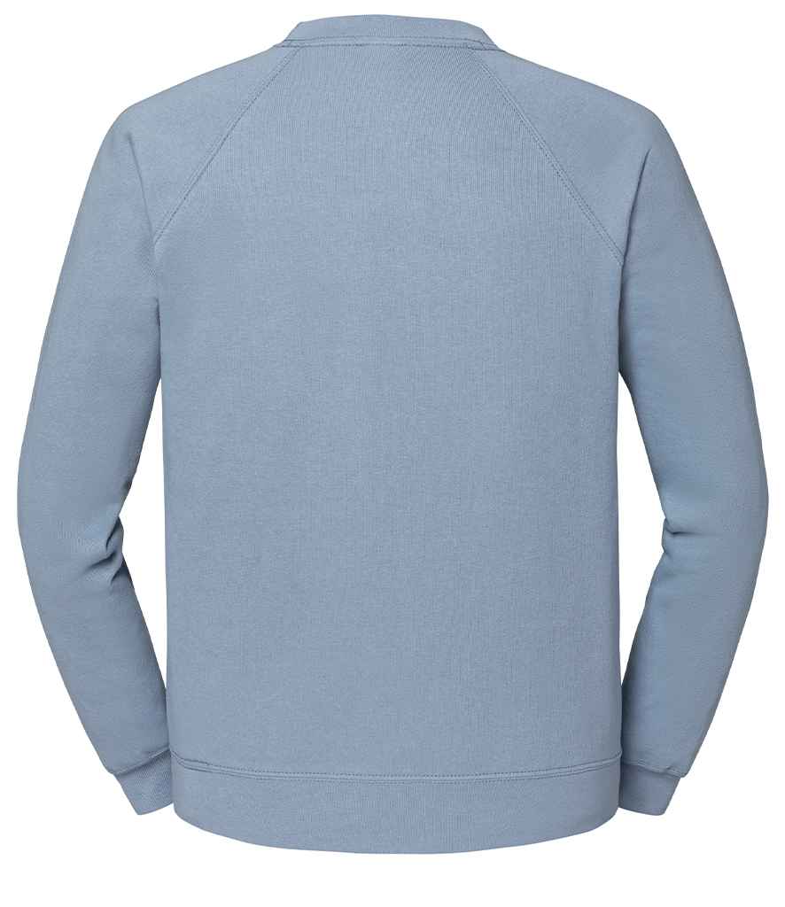 Fruit of the Loom Classic Raglan Sweatshirt with Contrasting Sleeves and Durable Fabric
