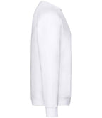 Fruit of the Loom Classic Raglan Sweatshirt with Contrasting Sleeves and Durable Fabric