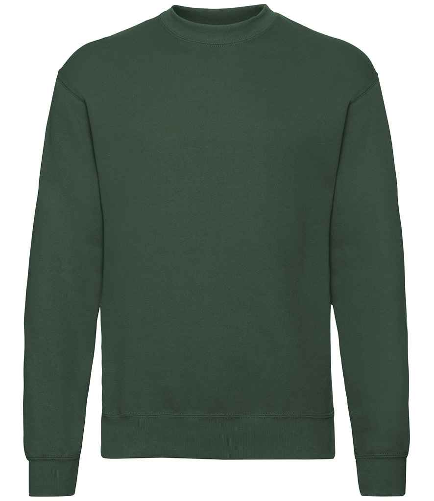 Fruit of the Loom Classic Drop Shoulder Sweatshirt in a Variety of Colors and Styles