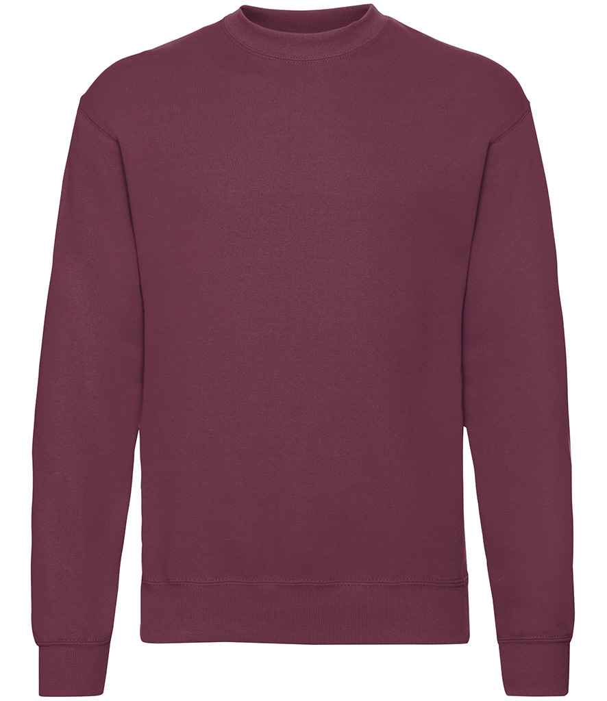 Fruit of the Loom Classic Drop Shoulder Sweatshirt in a Variety of Colors and Styles