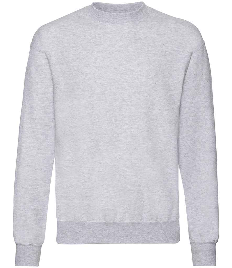 Fruit of the Loom Classic Drop Shoulder Sweatshirt in a Variety of Colors and Styles