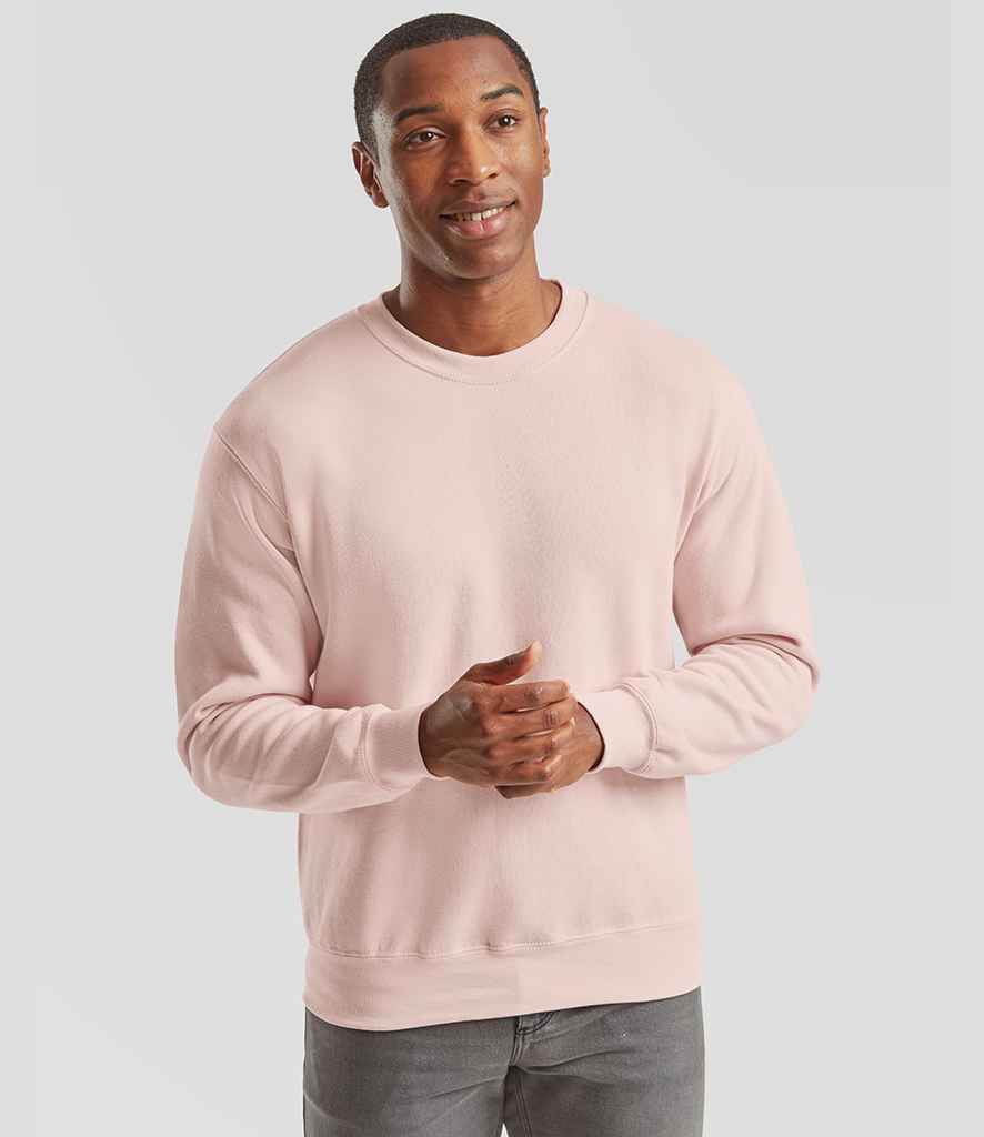 Fruit of the Loom Classic Drop Shoulder Sweatshirt in a Variety of Colors and Styles