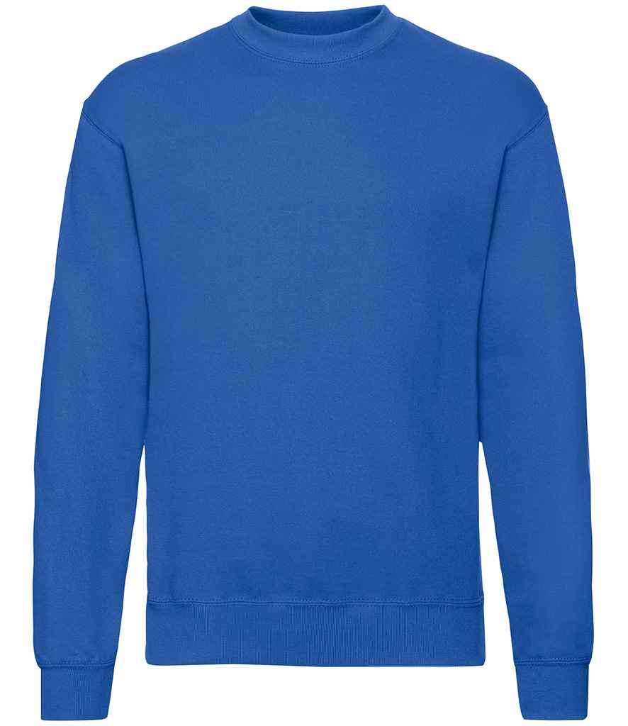 Fruit of the Loom Classic Drop Shoulder Sweatshirt in a Variety of Colors and Styles