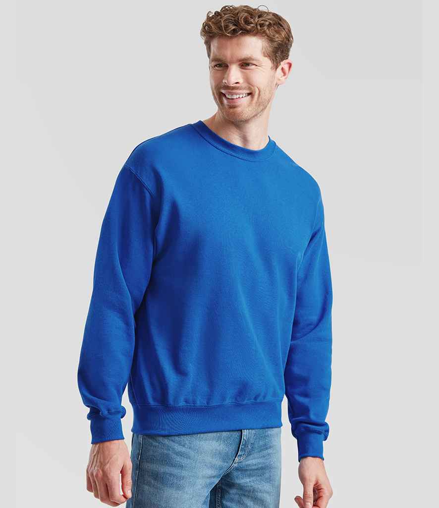 Fruit of the Loom Classic Drop Shoulder Sweatshirt in a Variety of Colors and Styles