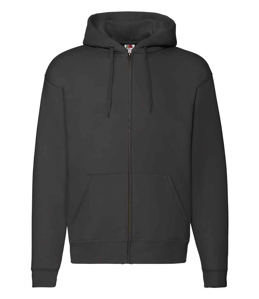 Fruit of the Loom Premium Zip Hooded Sweatshirt with Durable Comfort and Classic Fit
