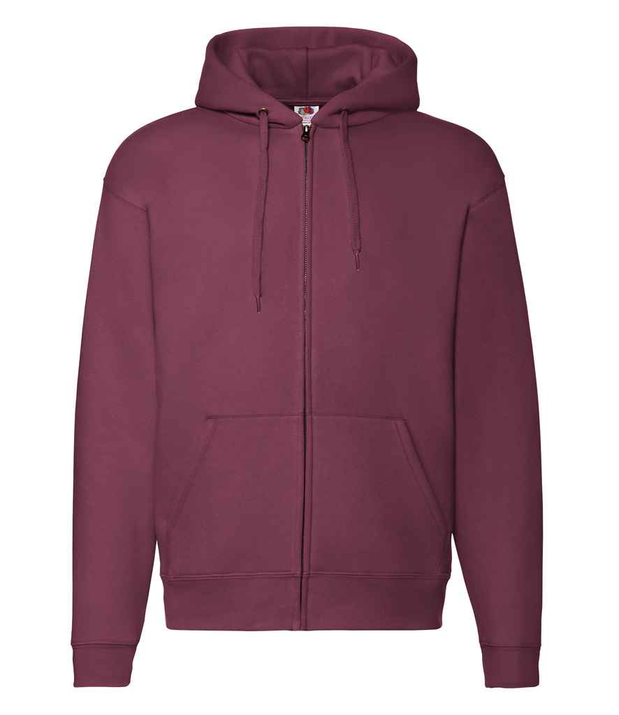Fruit of the Loom Premium Zip Hooded Sweatshirt with Durable Comfort and Classic Fit
