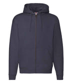 Fruit of the Loom Premium Zip Hooded Sweatshirt with Durable Comfort and Classic Fit
