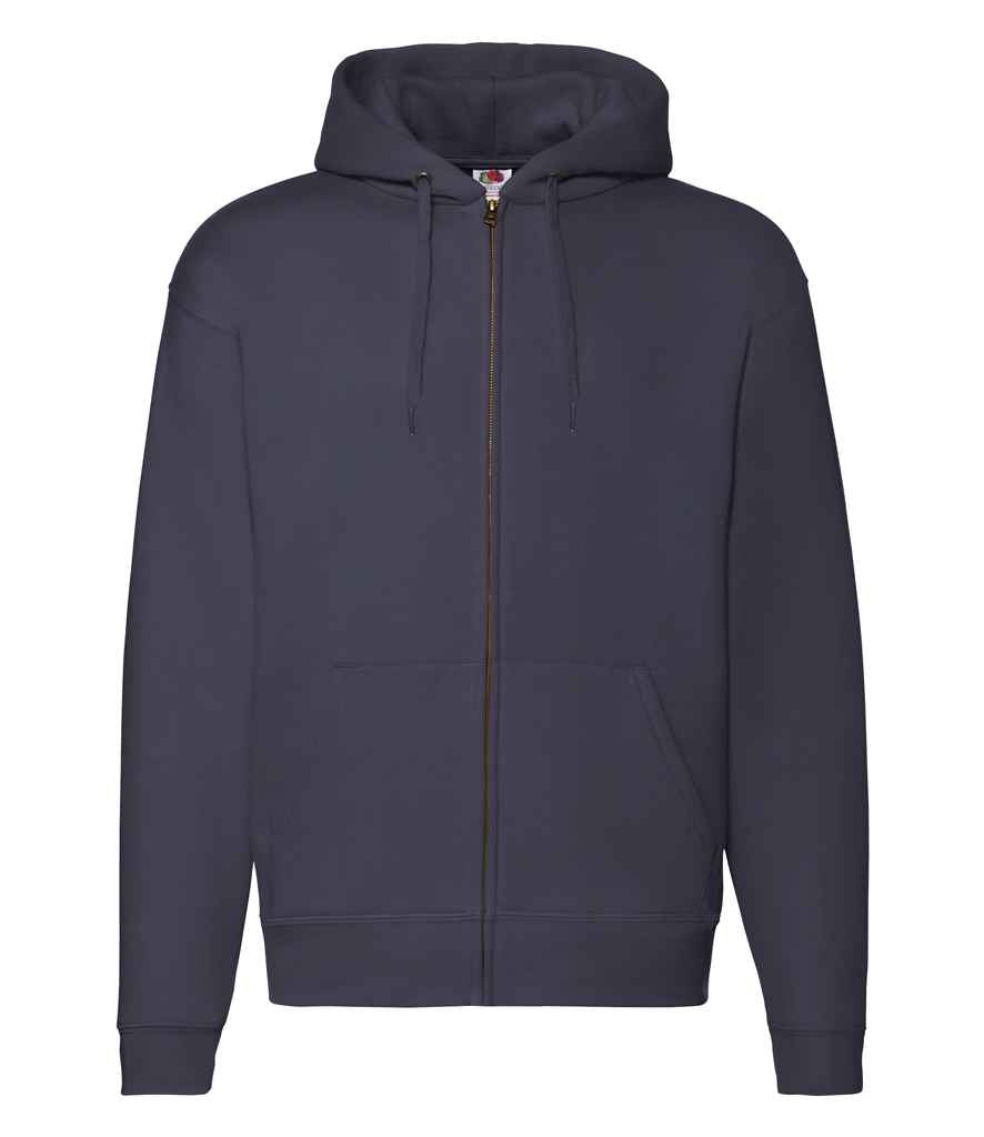 Fruit of the Loom Premium Zip Hooded Sweatshirt with Durable Comfort and Classic Fit