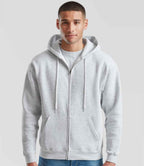 Fruit of the Loom Premium Zip Hooded Sweatshirt with Durable Comfort and Classic Fit