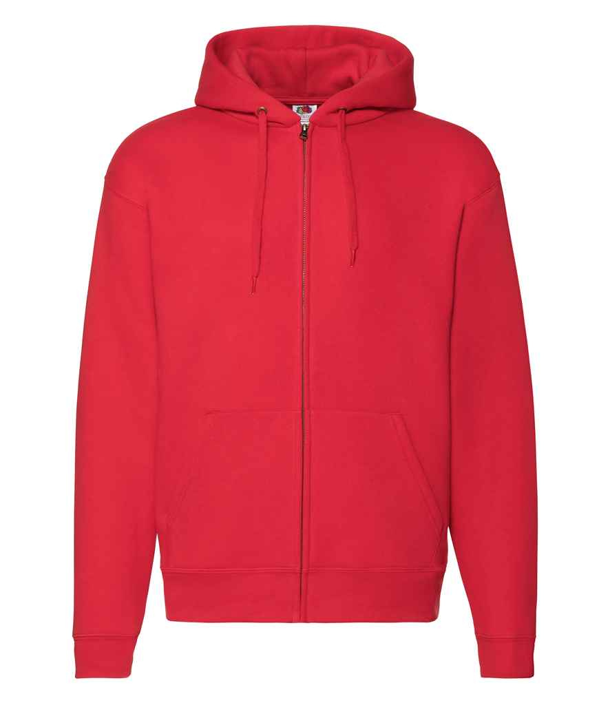 Fruit of the Loom Premium Zip Hooded Sweatshirt with Durable Comfort and Classic Fit