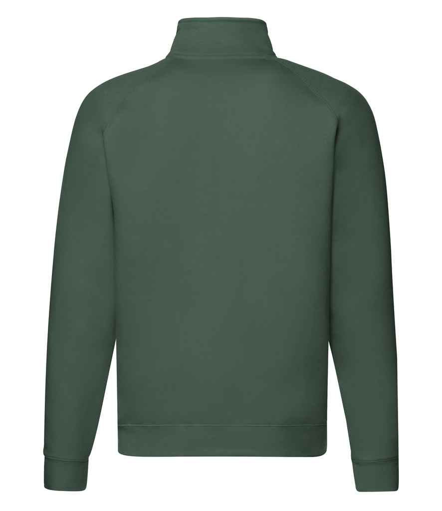 Fruit of the Loom Premium Zip Neck Sweatshirt with Classic Comfort and Durable Fabric