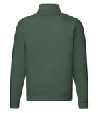 Fruit of the Loom Premium Zip Neck Sweatshirt with Classic Comfort and Durable Fabric
