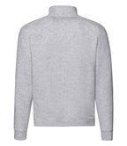 Fruit of the Loom Premium Zip Neck Sweatshirt with Classic Comfort and Durable Fabric