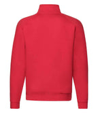 Fruit of the Loom Premium Zip Neck Sweatshirt with Classic Comfort and Durable Fabric