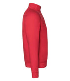 Fruit of the Loom Premium Zip Neck Sweatshirt with Classic Comfort and Durable Fabric