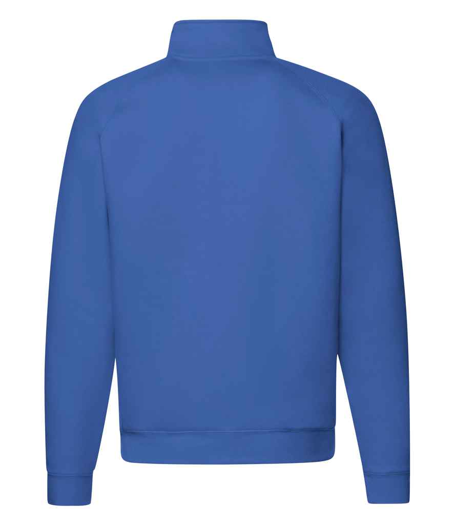 Fruit of the Loom Premium Zip Neck Sweatshirt with Classic Comfort and Durable Fabric