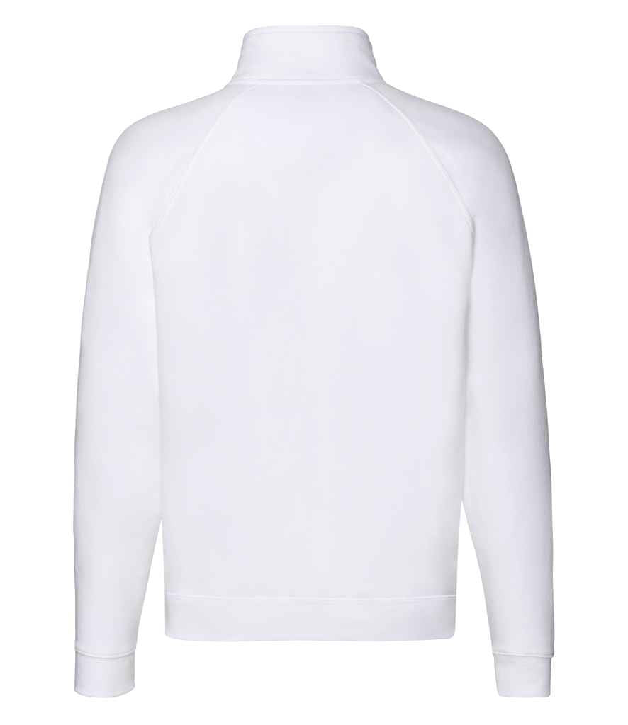 Fruit of the Loom Premium Zip Neck Sweatshirt with Classic Comfort and Durable Fabric