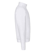 Fruit of the Loom Premium Zip Neck Sweatshirt with Classic Comfort and Durable Fabric