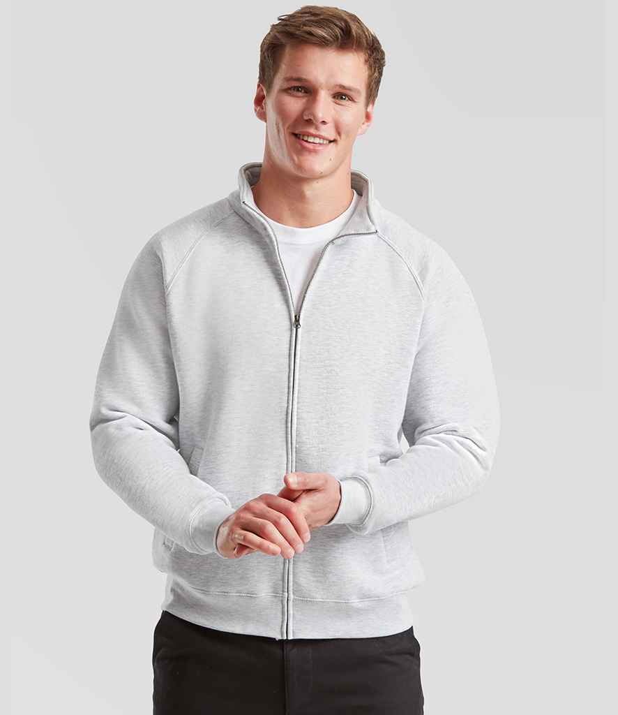 Fruit of the Loom Premium Sweat Jacket with Classic Fit and Durable Comfort
