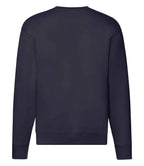 Fruit of the Loom Premium Drop Shoulder Sweatshirt in Classic, Royal, Navy, and Black Colors