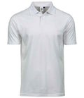 Tee Jays Power Organic Piqué Polo Shirt | White