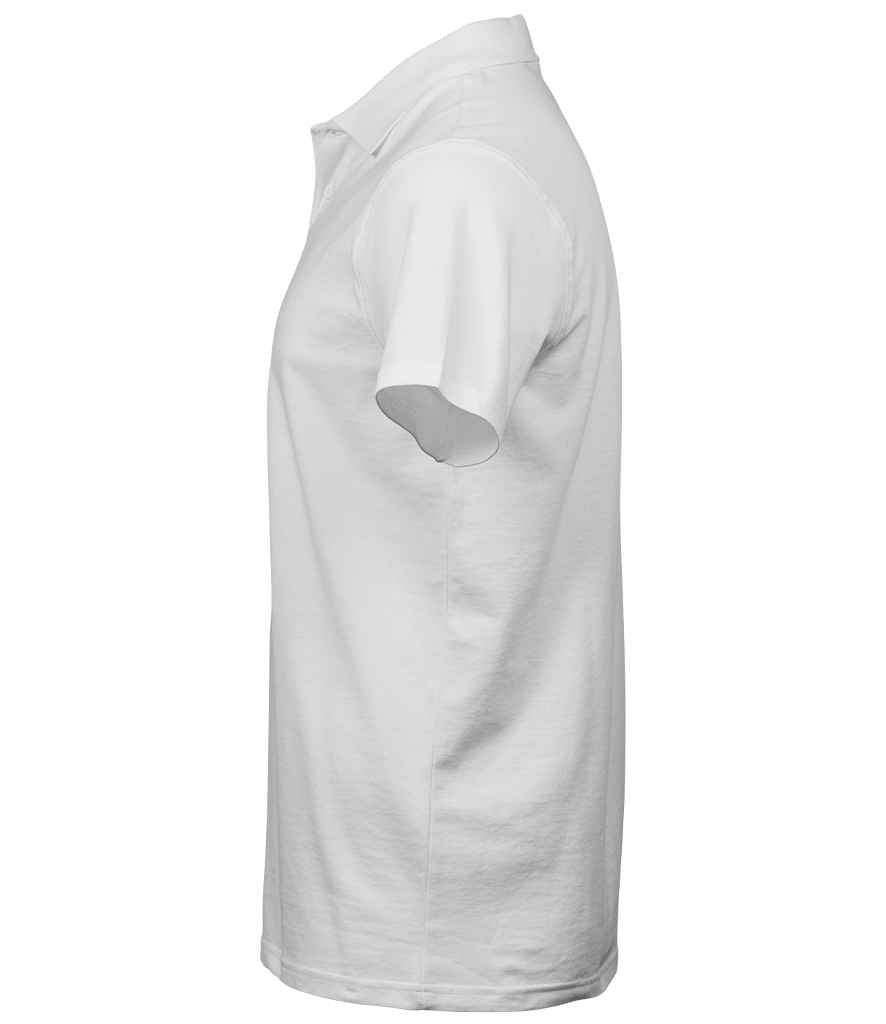 Tee Jays Power Organic Piqué Polo Shirt | White