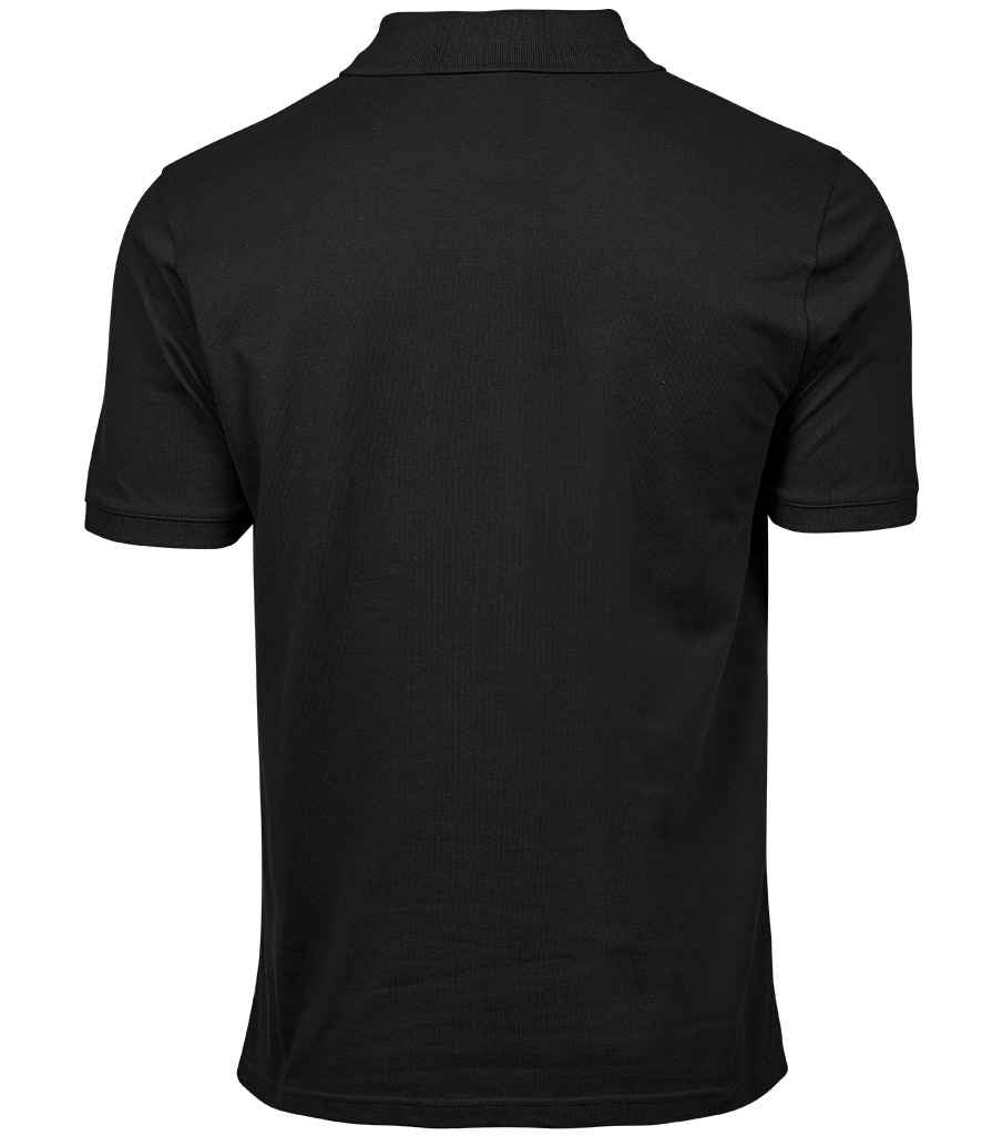 Tee Jays Heavy Cotton Piqué Polo Shirt | Black