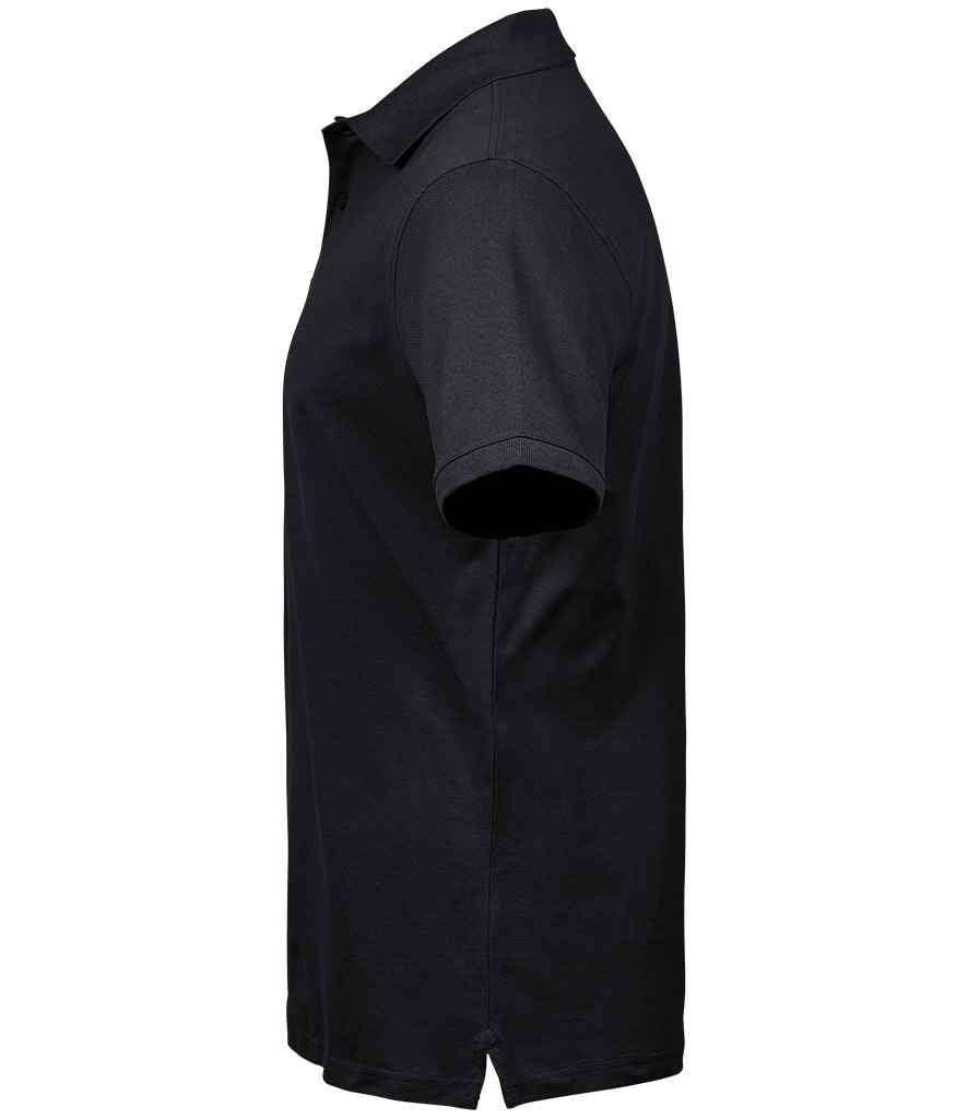 Tee Jays Heavy Cotton Piqué Polo Shirt | Black