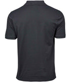 Tee Jays Heavy Cotton Piqué Polo Shirt | Dark Grey