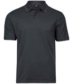 Tee Jays Heavy Cotton Piqué Polo Shirt | Dark Grey
