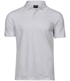 Tee Jays Heavy Cotton Piqué Polo Shirt | White
