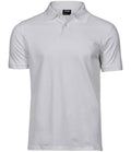 Tee Jays Heavy Cotton Piqué Polo Shirt | White