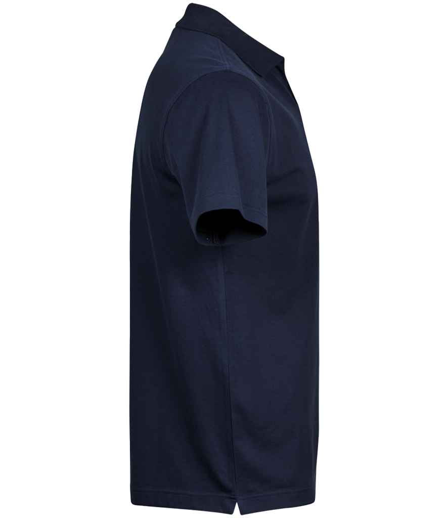 Tee Jays Luxury Stretch V Neck Polo Shirt | Navy