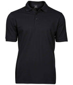 Tee Jays Luxury Stretch Piqué Polo Shirt | Black
