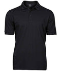 Tee Jays Luxury Stretch Piqué Polo Shirt | Black