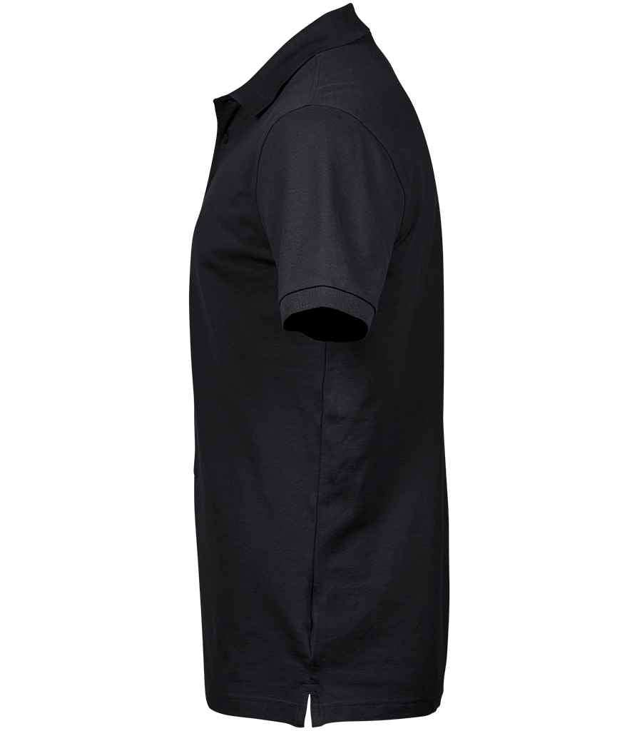 Tee Jays Luxury Stretch Piqué Polo Shirt | Black