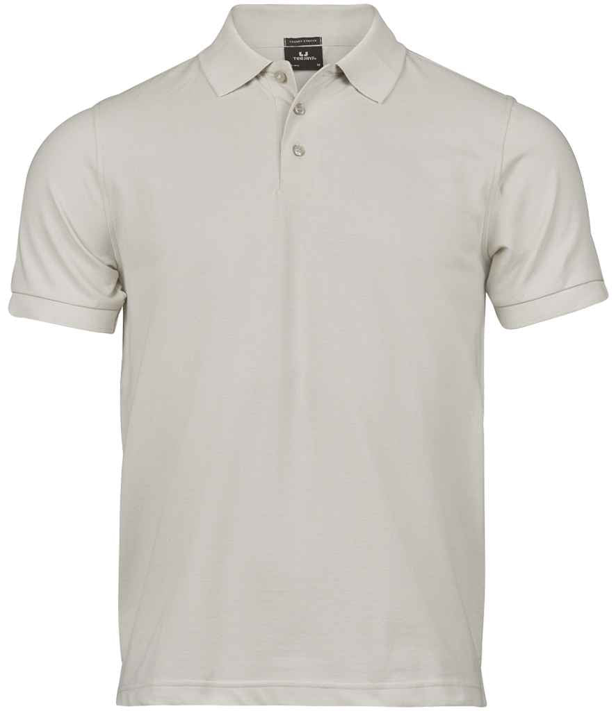 Tee Jays Luxury Stretch Piqué Polo Shirt | Cement