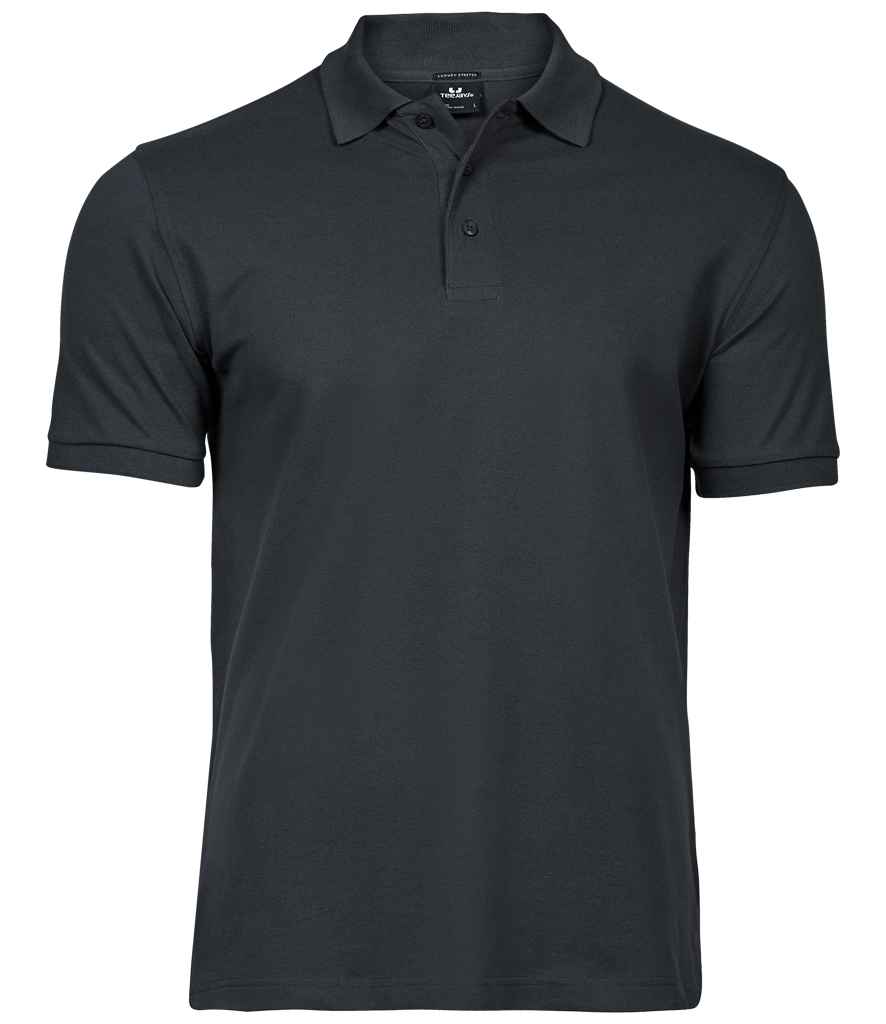 Tee Jays Luxury Stretch Piqué Polo Shirt | Dark Grey