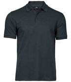Tee Jays Luxury Stretch Piqué Polo Shirt | Dark Grey