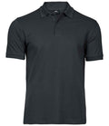 Tee Jays Luxury Stretch Piqué Polo Shirt | Dark Grey
