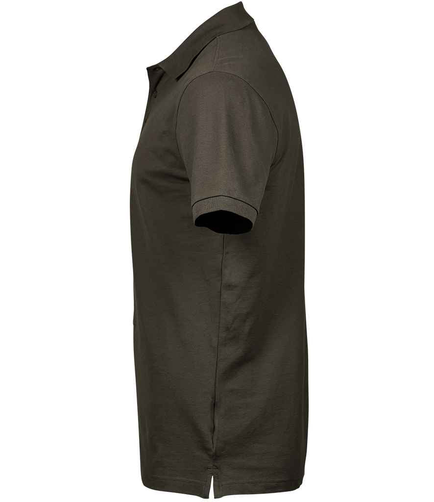 Tee Jays Luxury Stretch Piqué Polo Shirt | Dark Olive