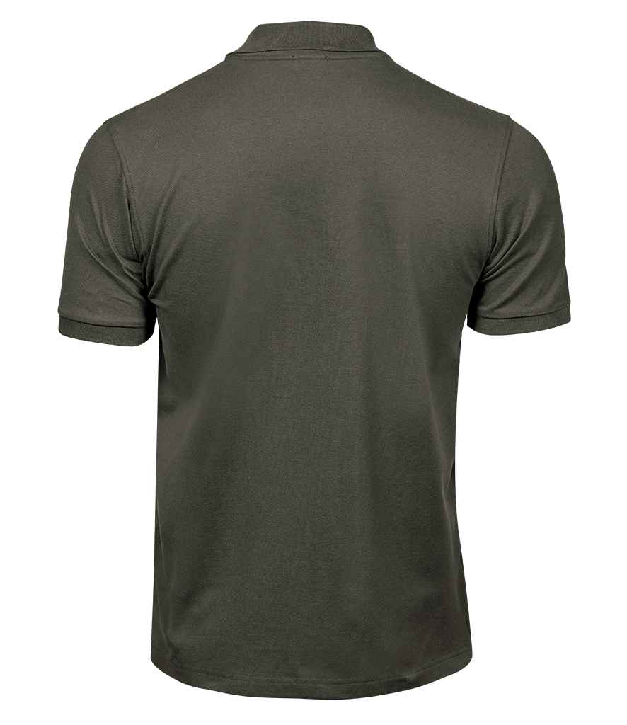 Tee Jays Luxury Stretch Piqué Polo Shirt | Deep Green